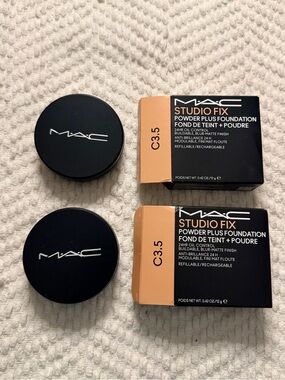 🤍New MAC Cosmetics Studio Fix Powder Plus Foundation Duo 🤍